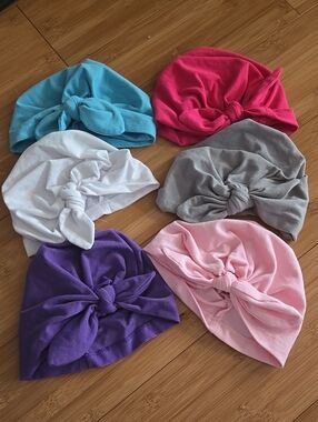 Toddler Knot Turban Hat - Multi Color Pack